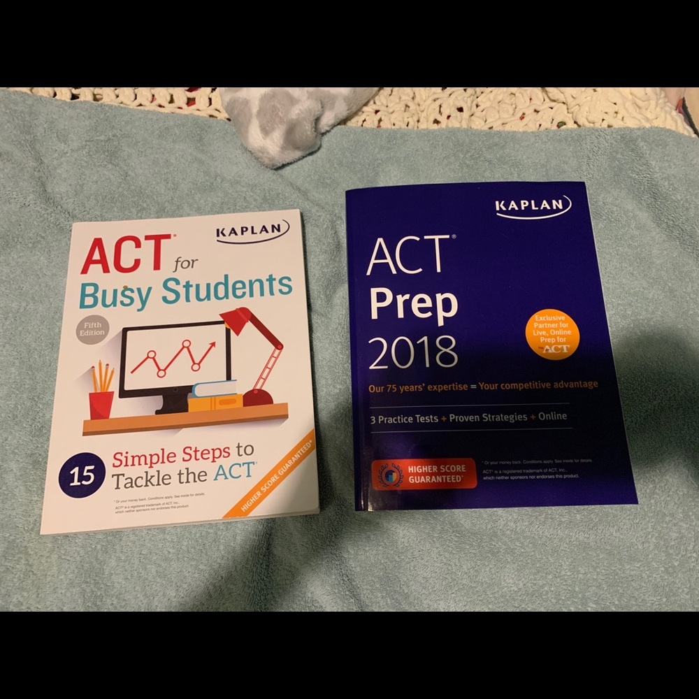 ACT prep book